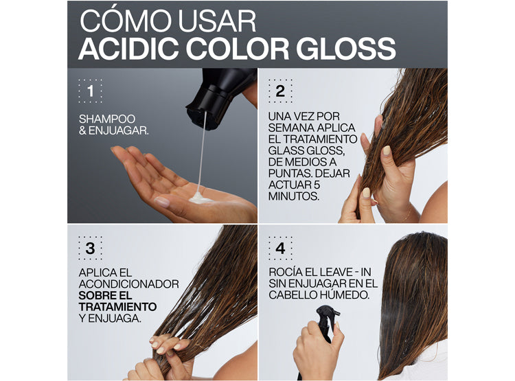 TRATAMIENTO REDKEN BRILLO INTENSO ACG CABELLO CON COLOR ACIDIC COLOR GLOSS